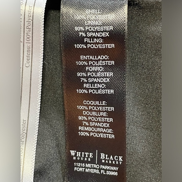 WHBM ruffled puffer vest - Picture 6 of 6